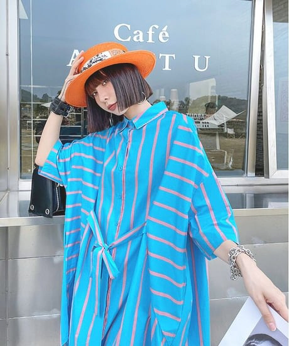 striped dress
