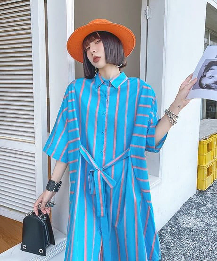 striped dress