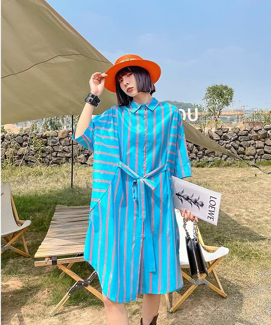 striped dress