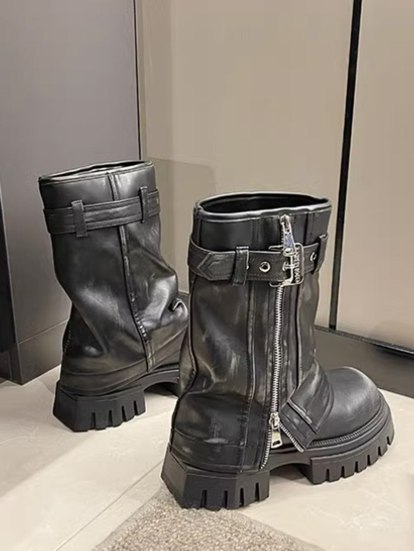Square Headcover Boots
