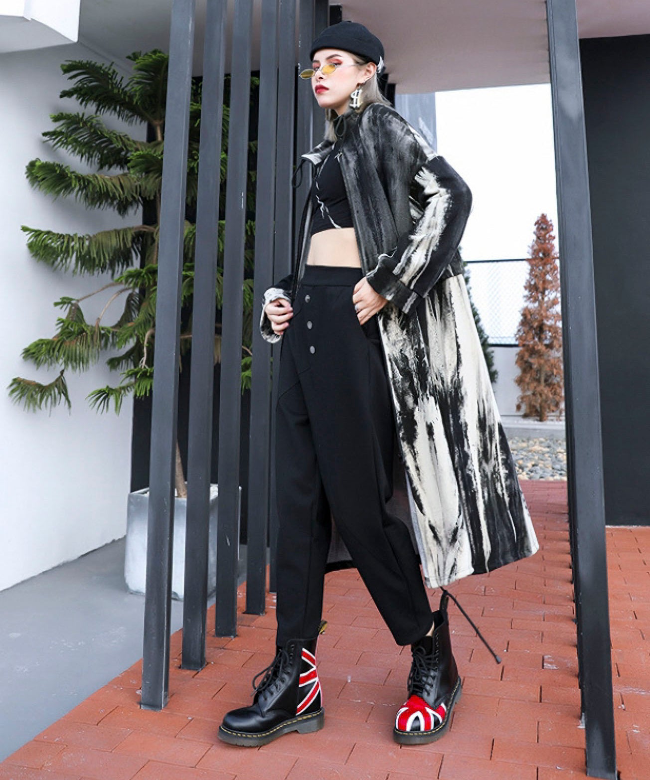 long zip coat