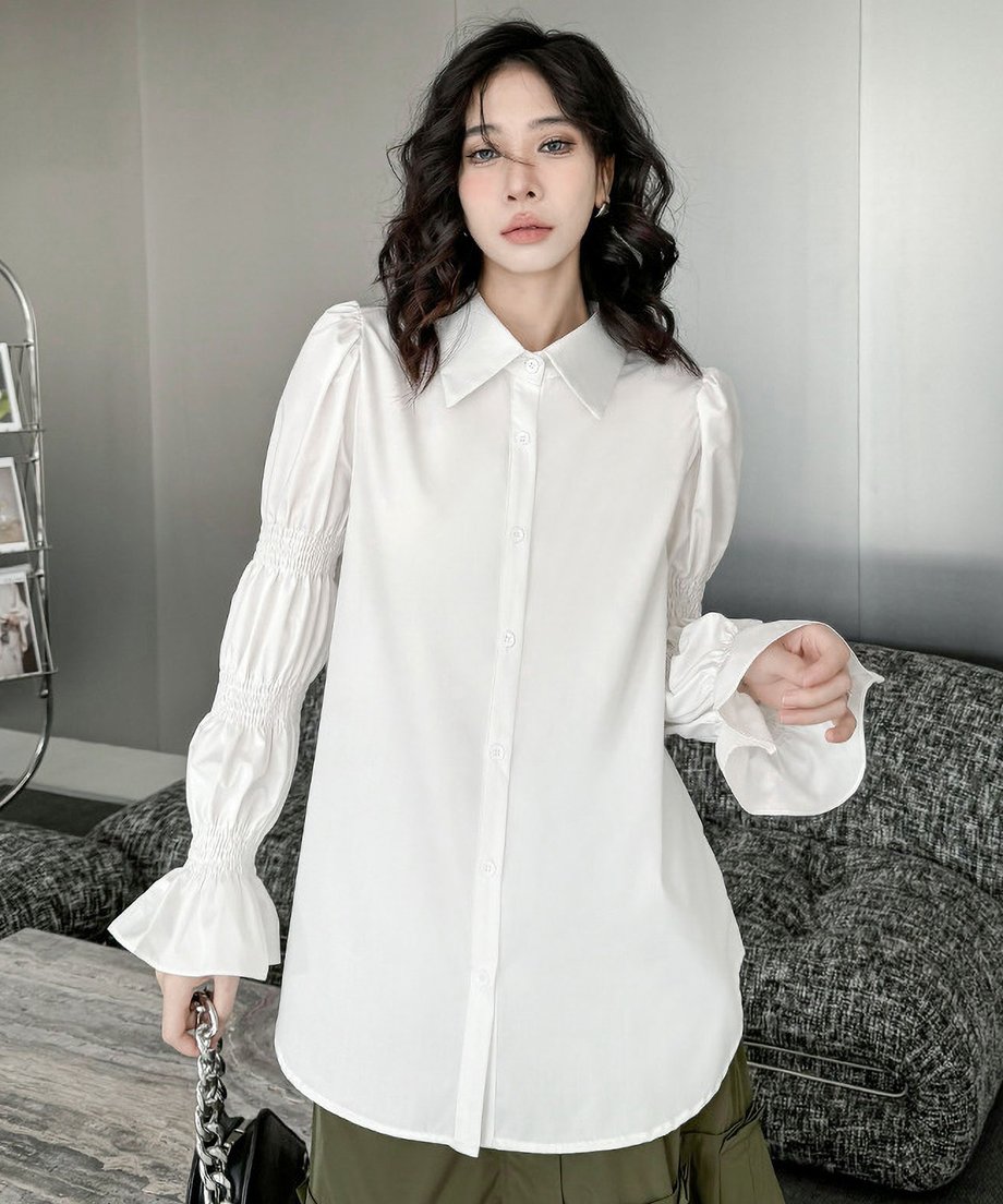 Mamluk sleeve blouse