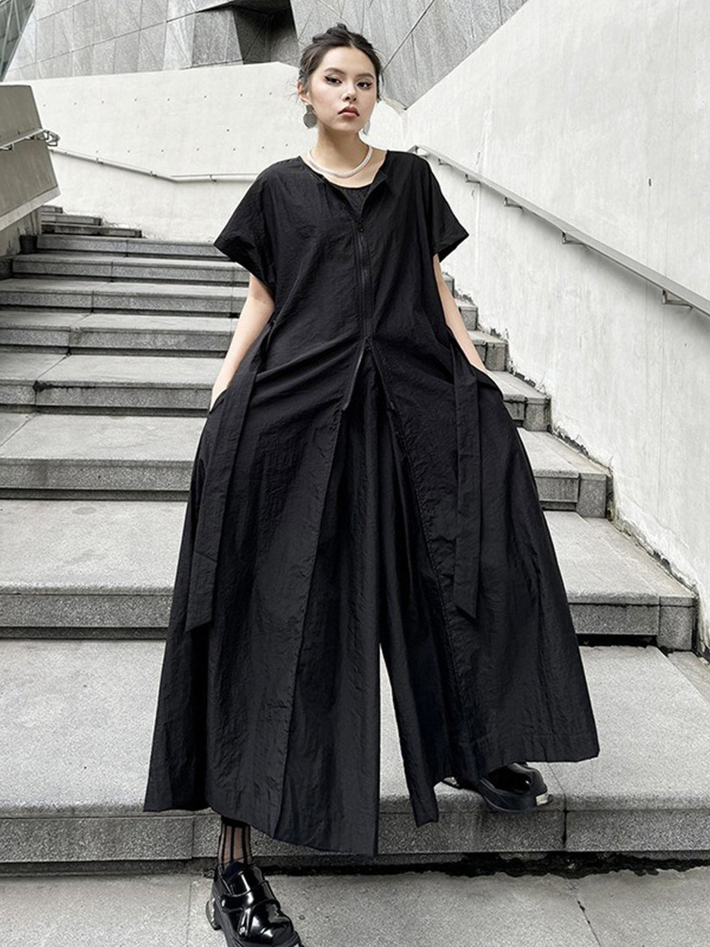 zip jumpsuit