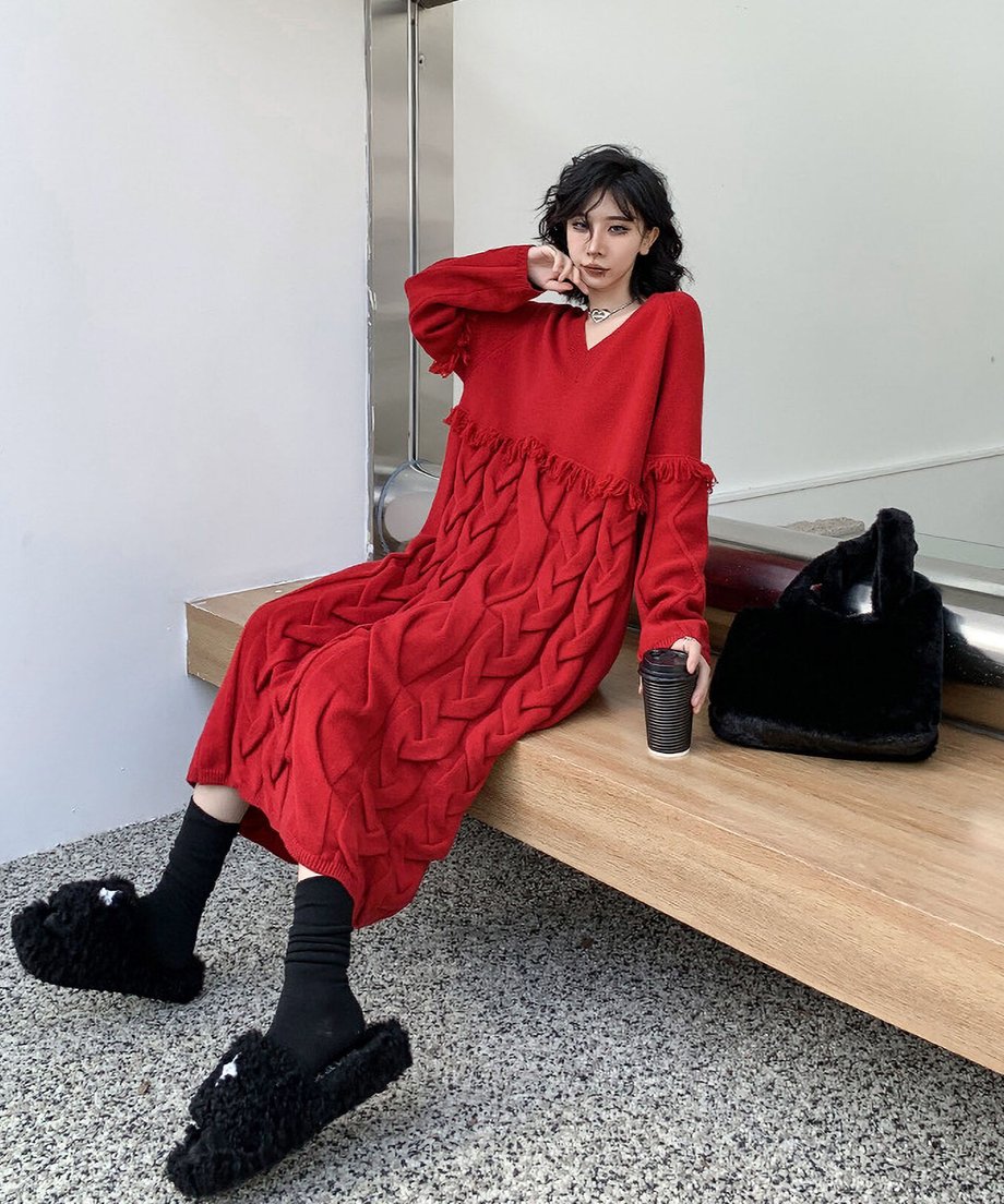 Dalimerci Knit Dress