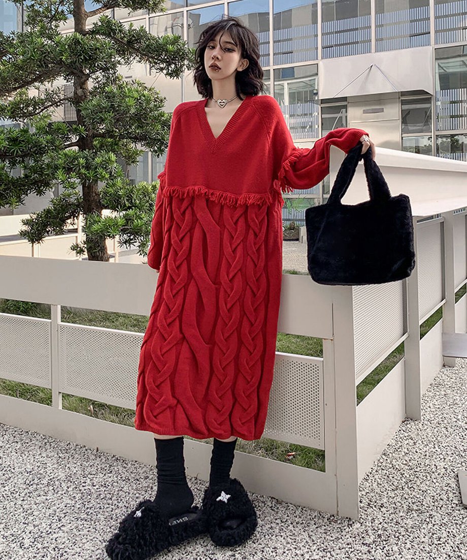 Dalimerci Knit Dress