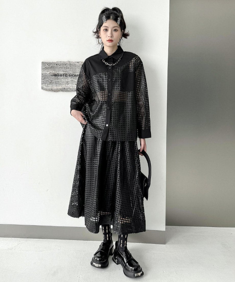 laser cut skirt