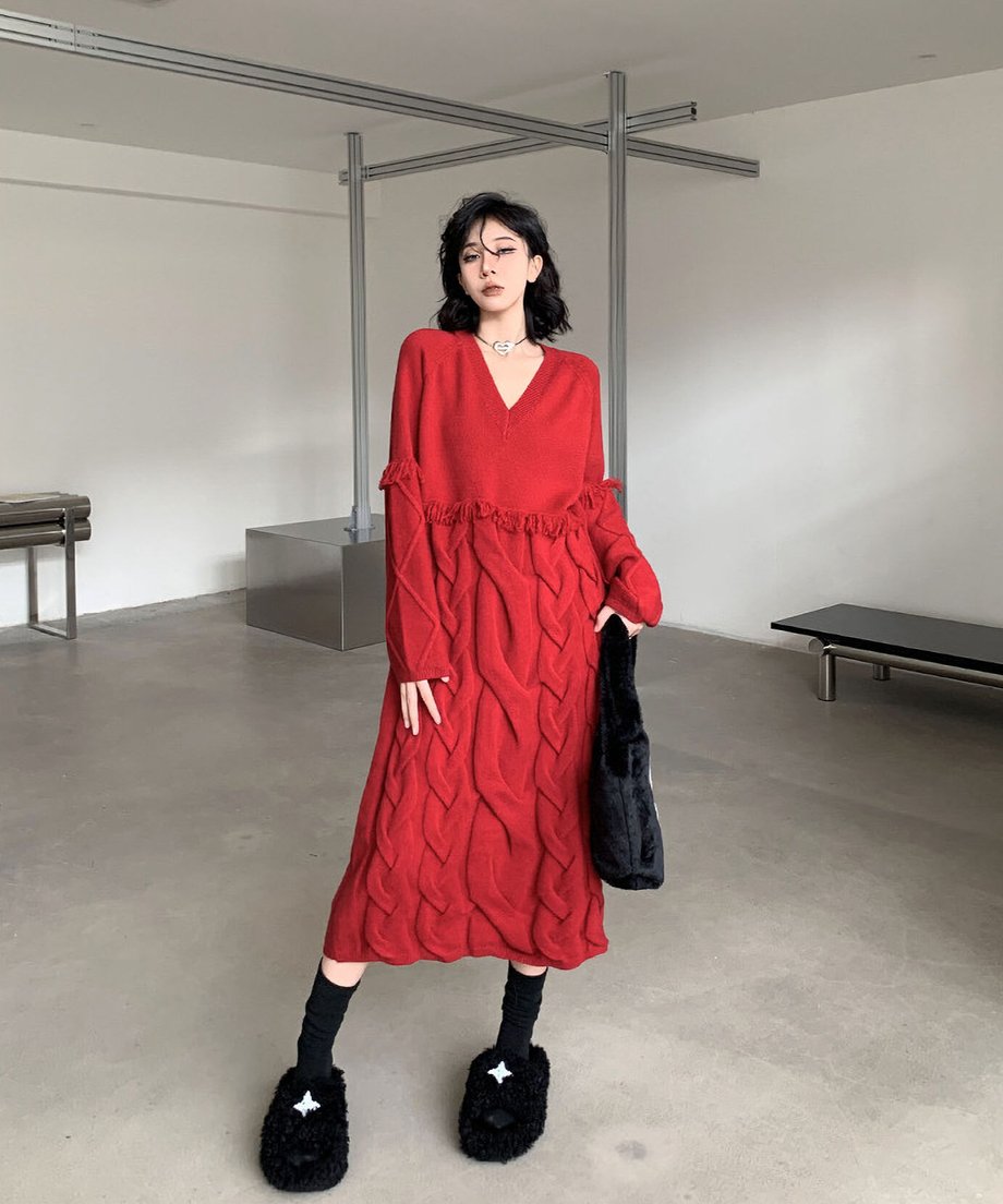 Dalimerci Knit Dress