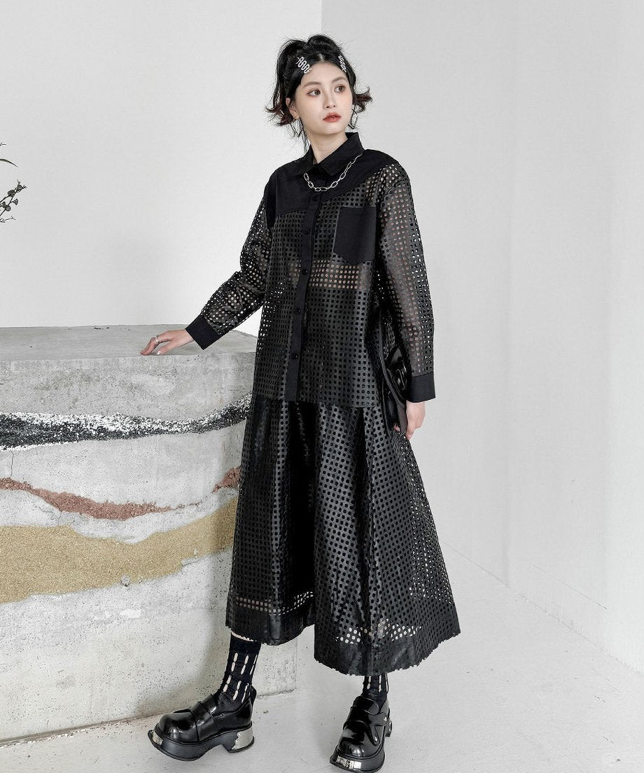 laser cut skirt