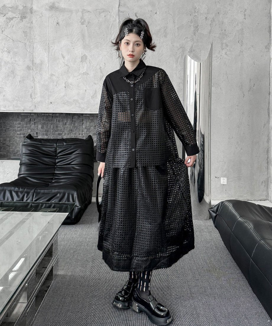laser cut skirt