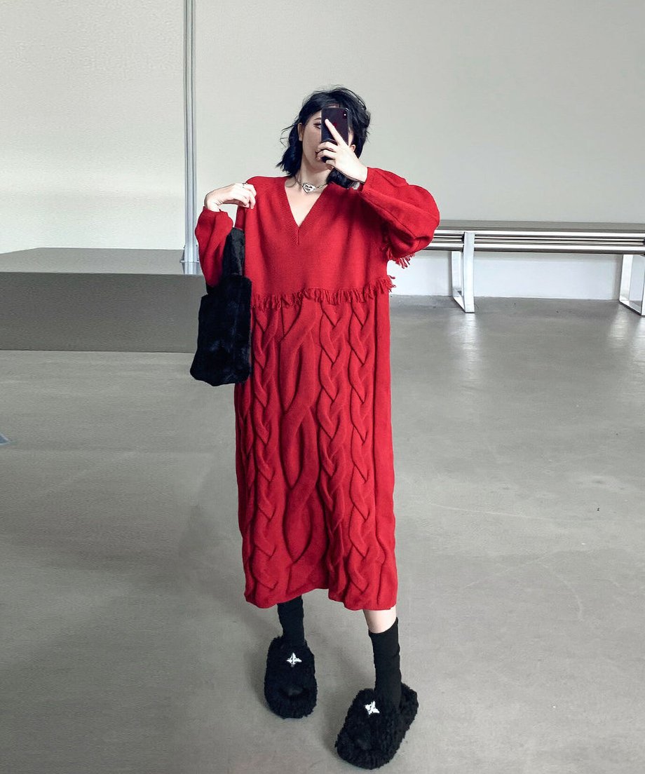 Dalimerci Knit Dress
