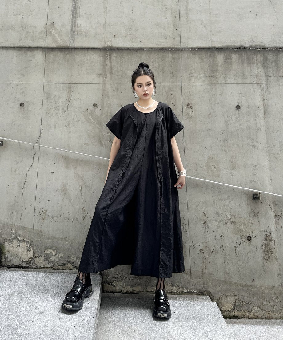 zip jumpsuit