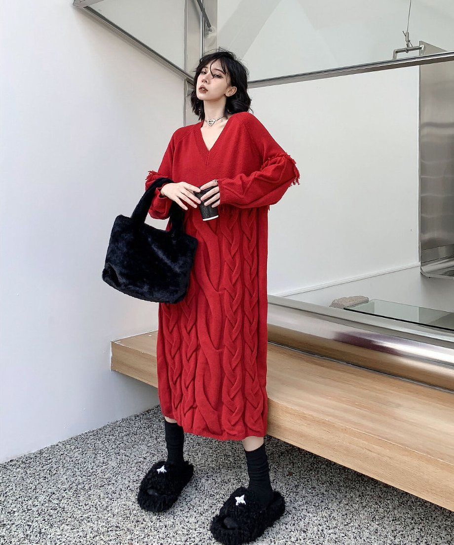 Dalimerci Knit Dress