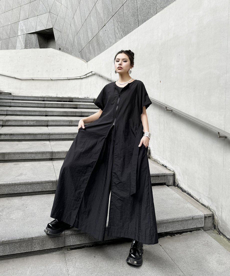 zip jumpsuit