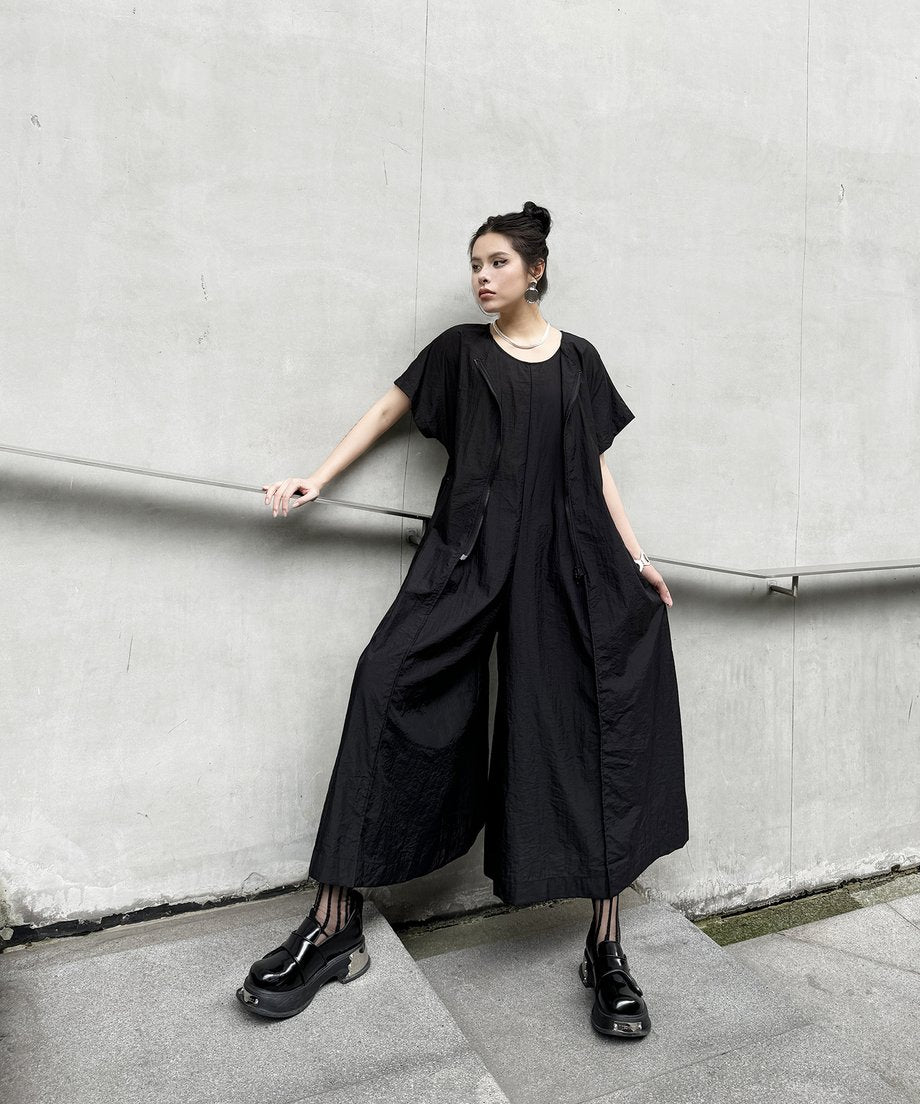 zip jumpsuit
