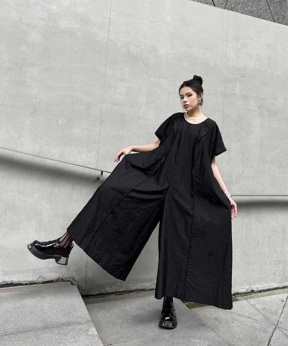 zip jumpsuit