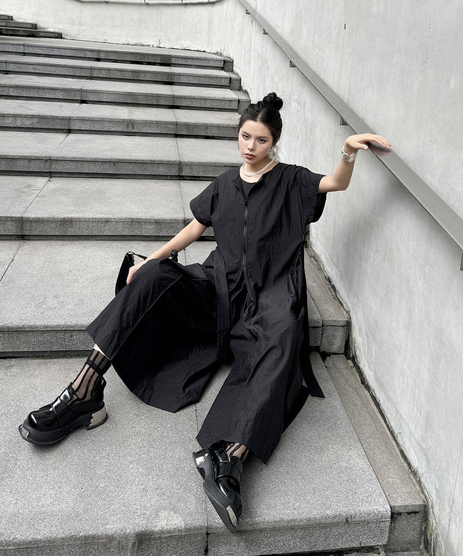 zip jumpsuit