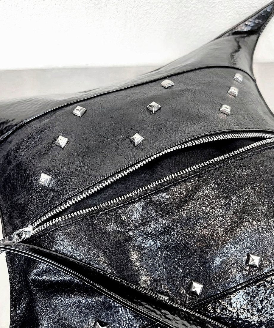 Zipper Square 2-way Bag