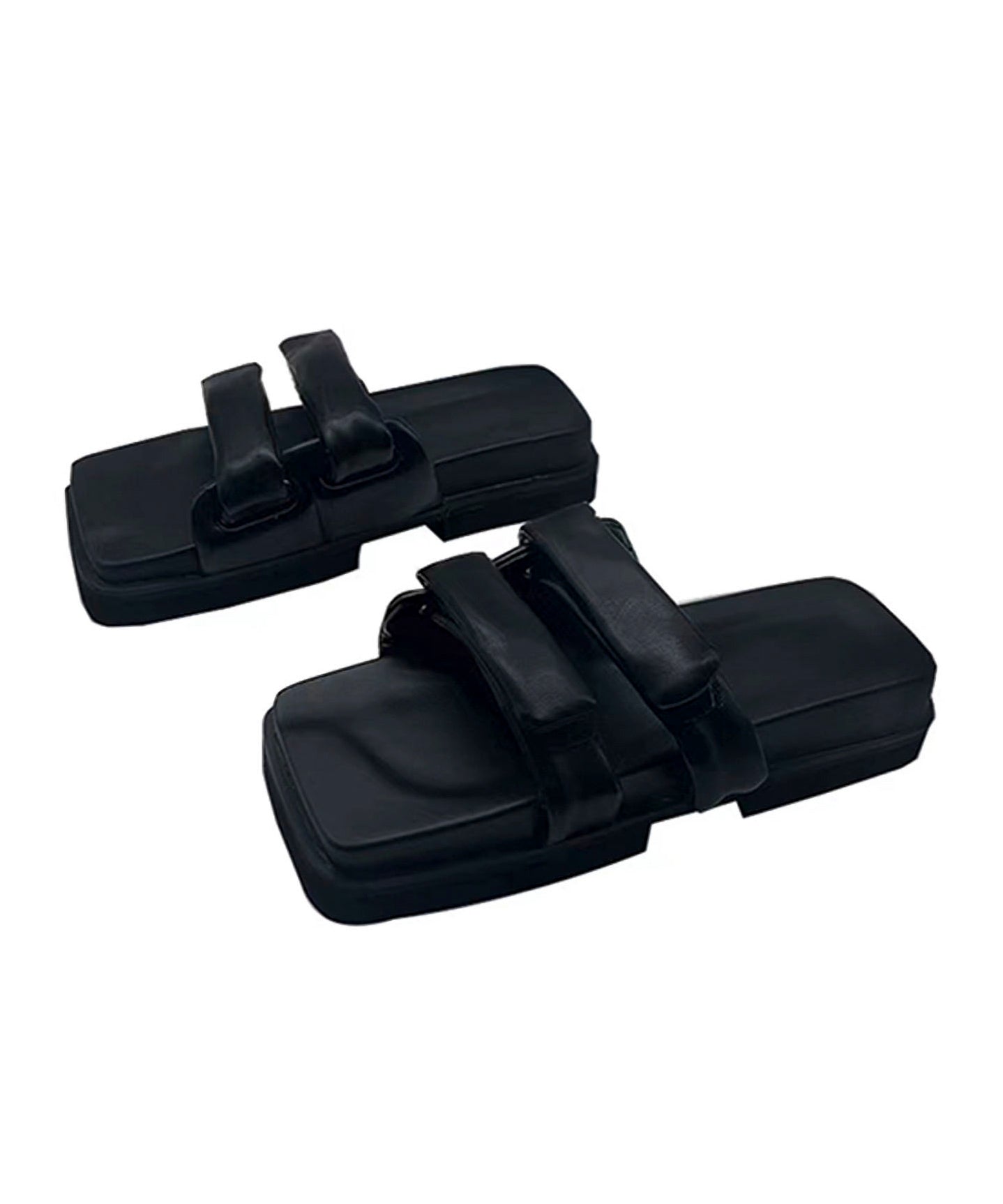 Square sole sandals