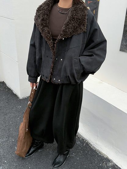 ボアカラージャケット