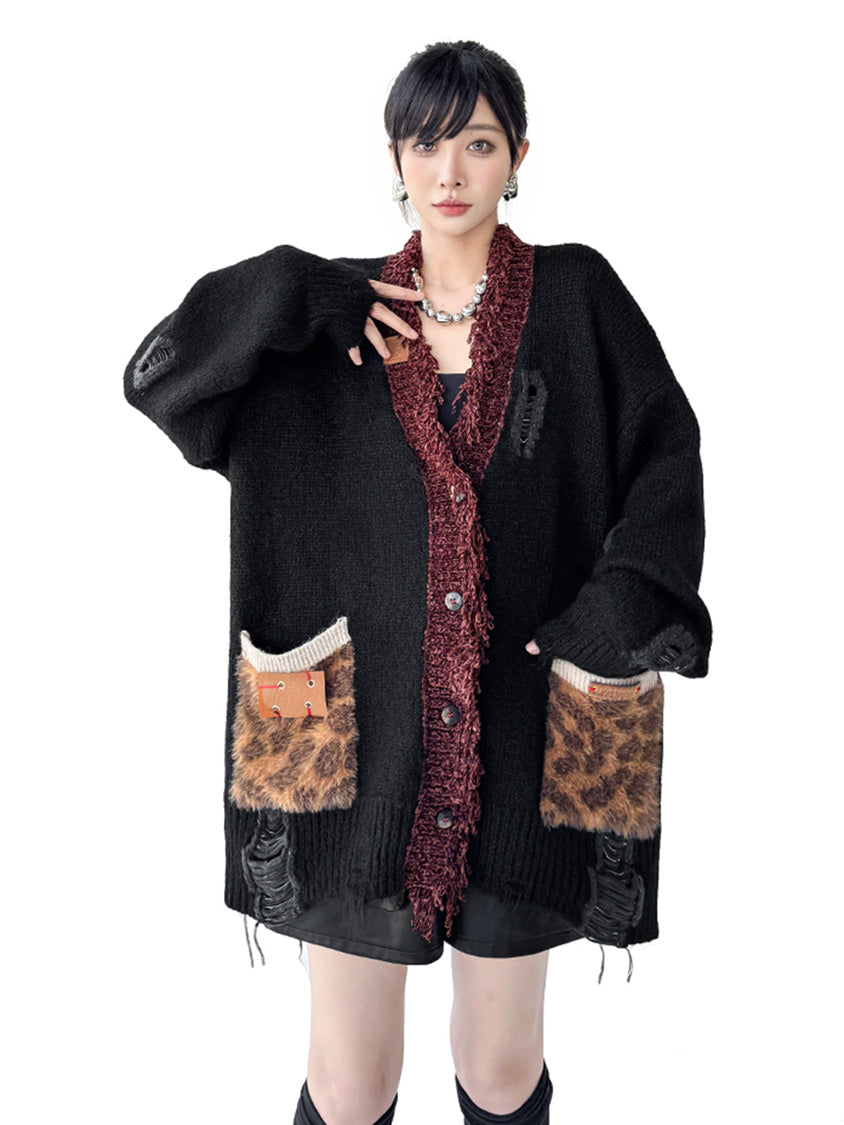 Mesh stitch top and skirt