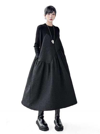 Mesh stitch top and skirt