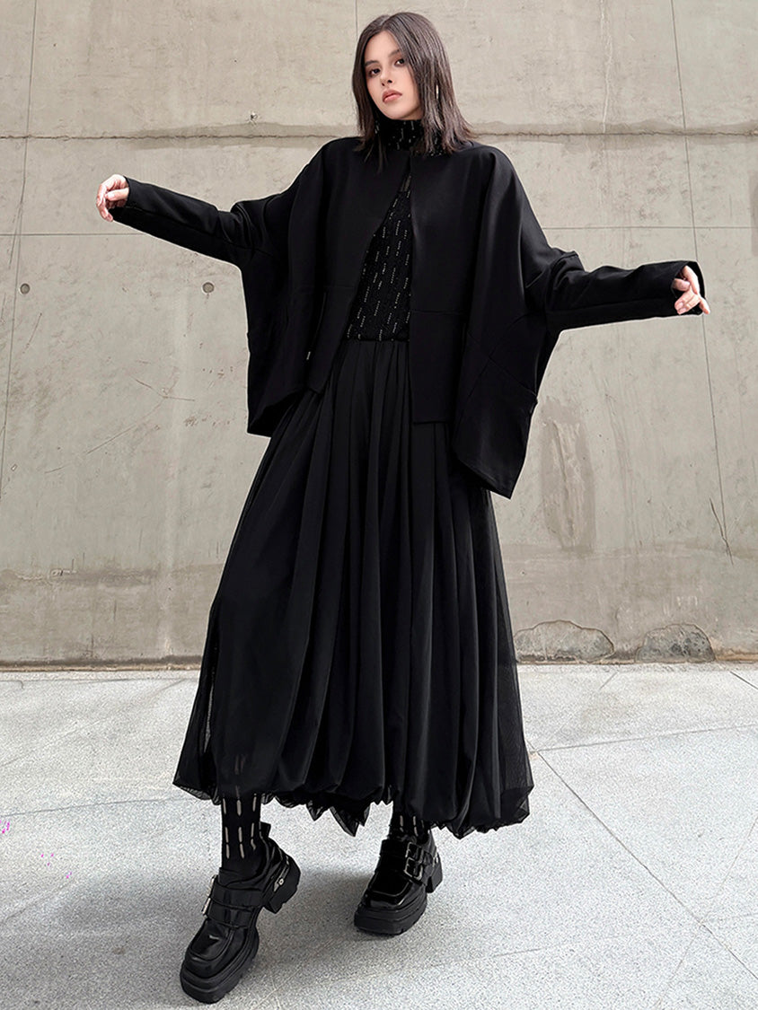 ノクターナルドレープジャケット＆チュールスカートシリーズ