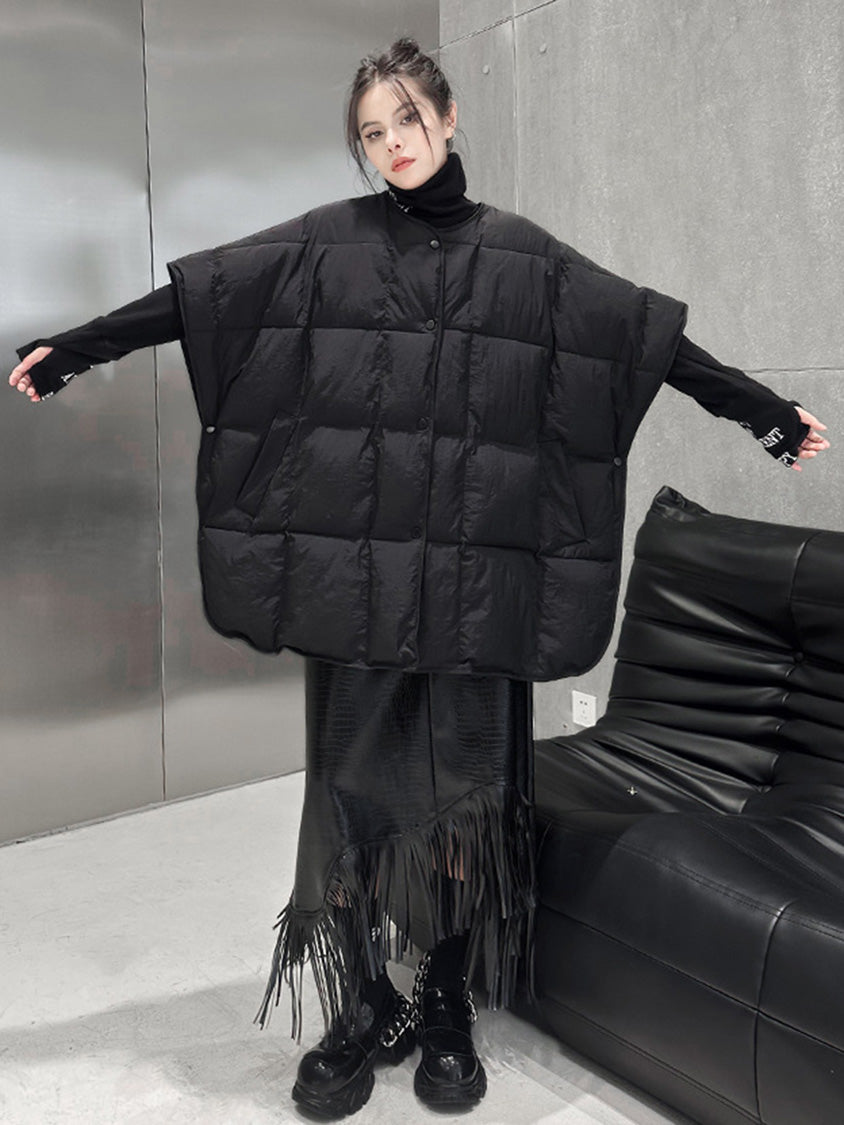 Mesh stitch top and skirt