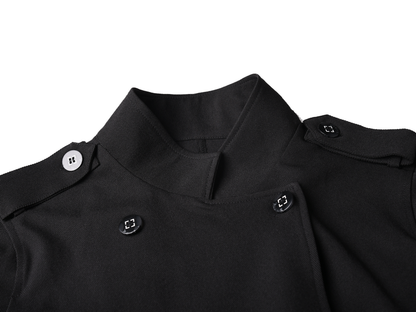 ドレープカットトレンチコート