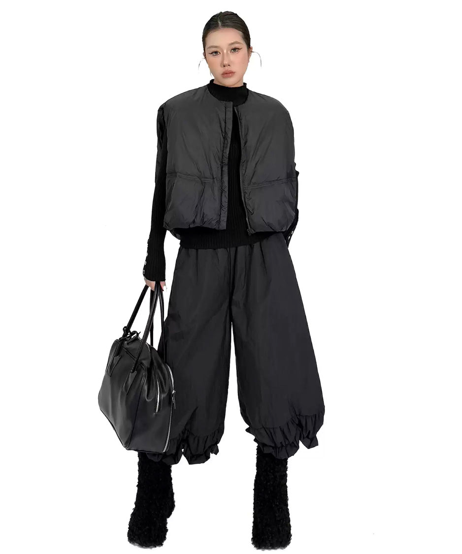 パデッドショートジャケット＆ボリュームパンツシリーズ