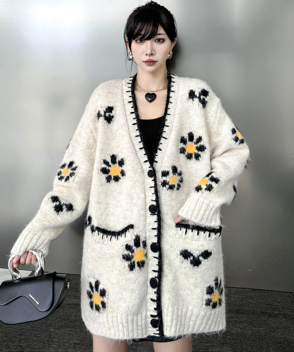 Mesh stitch top and skirt