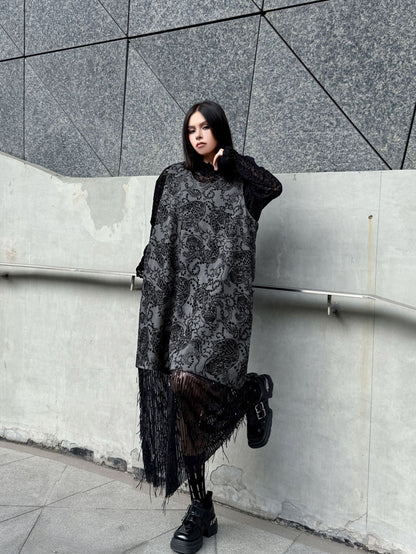 エンブロイダリーフリンジドレスシリーズ