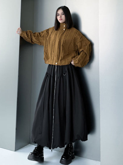 ハイウエストバルーンスカート