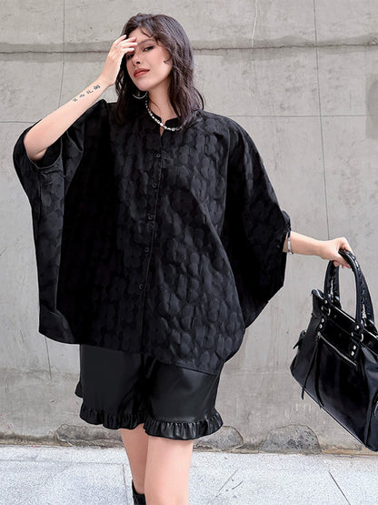 Mesh stitch top and skirt