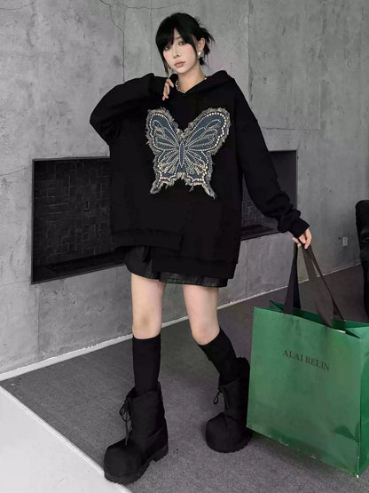 バタフライデコフーディ