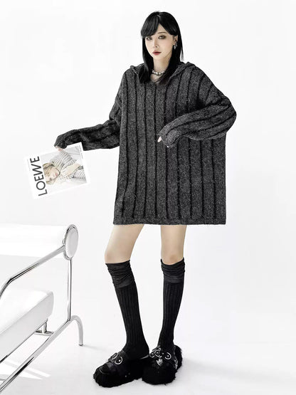 Mesh stitch top and skirt