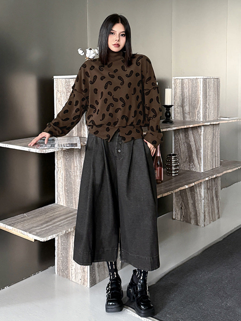 ペイズリートップ＆デニムパンツシリーズ