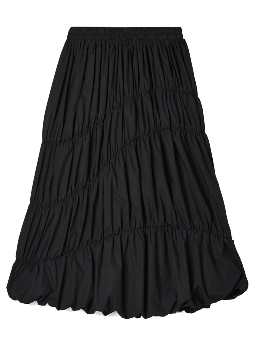 Mesh stitch top and skirt