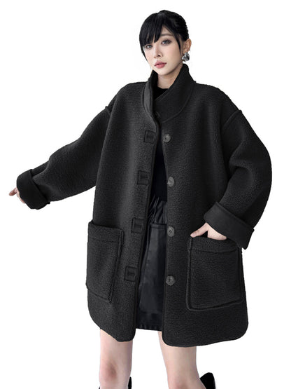 リバーシブルボアコート