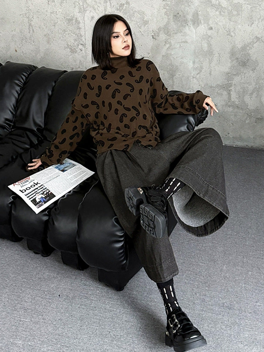 ペイズリートップ＆デニムパンツシリーズ