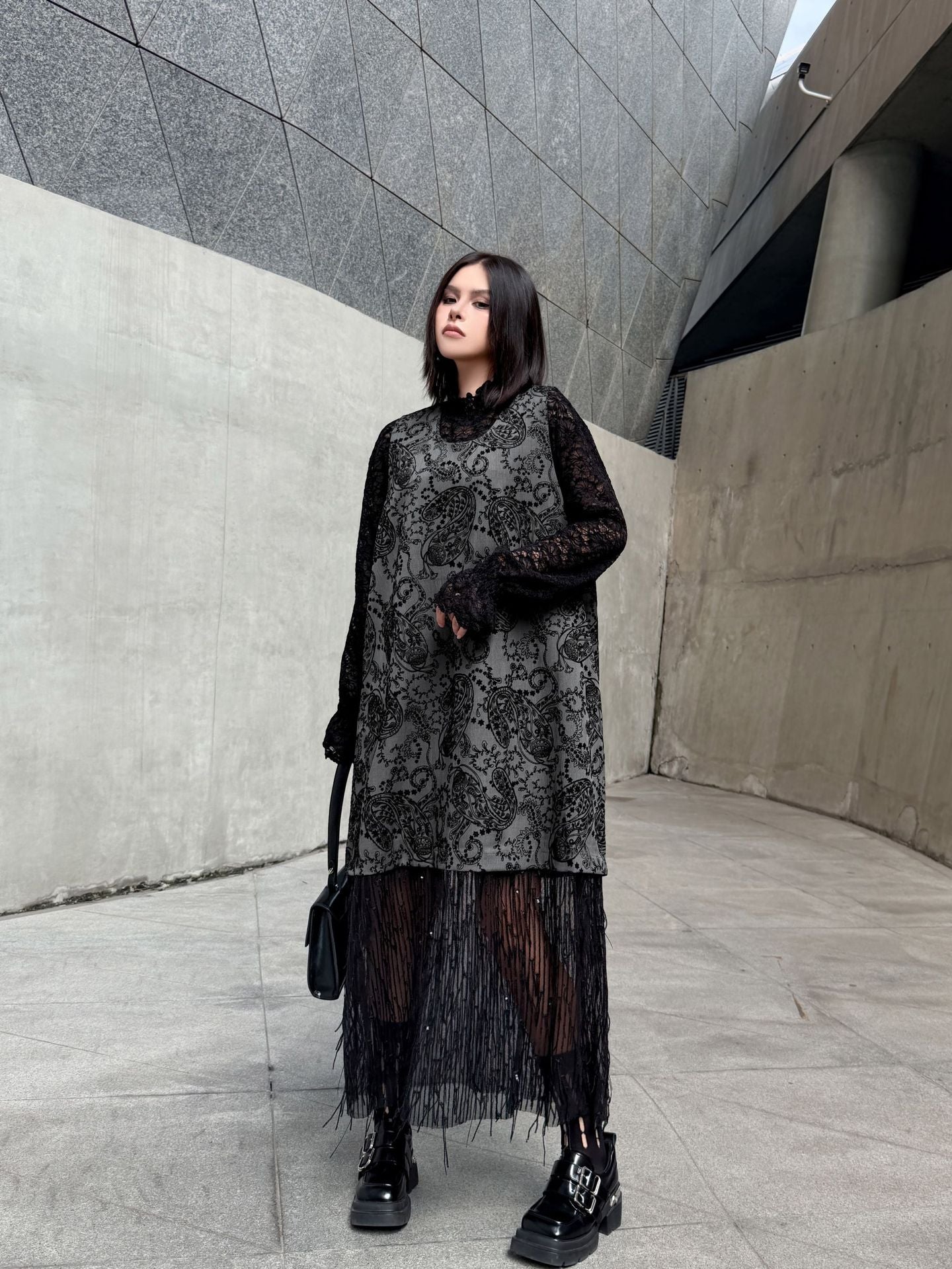 エンブロイダリーフリンジドレスシリーズ