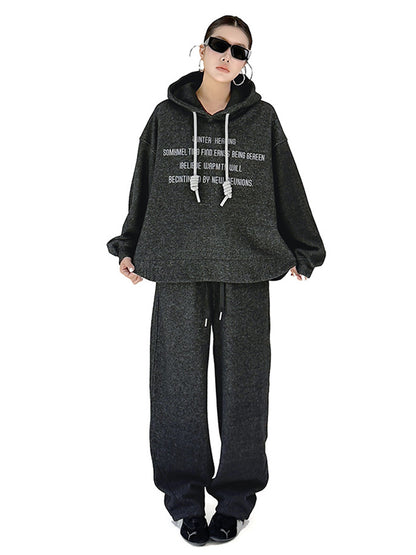 Mesh stitch top and skirt