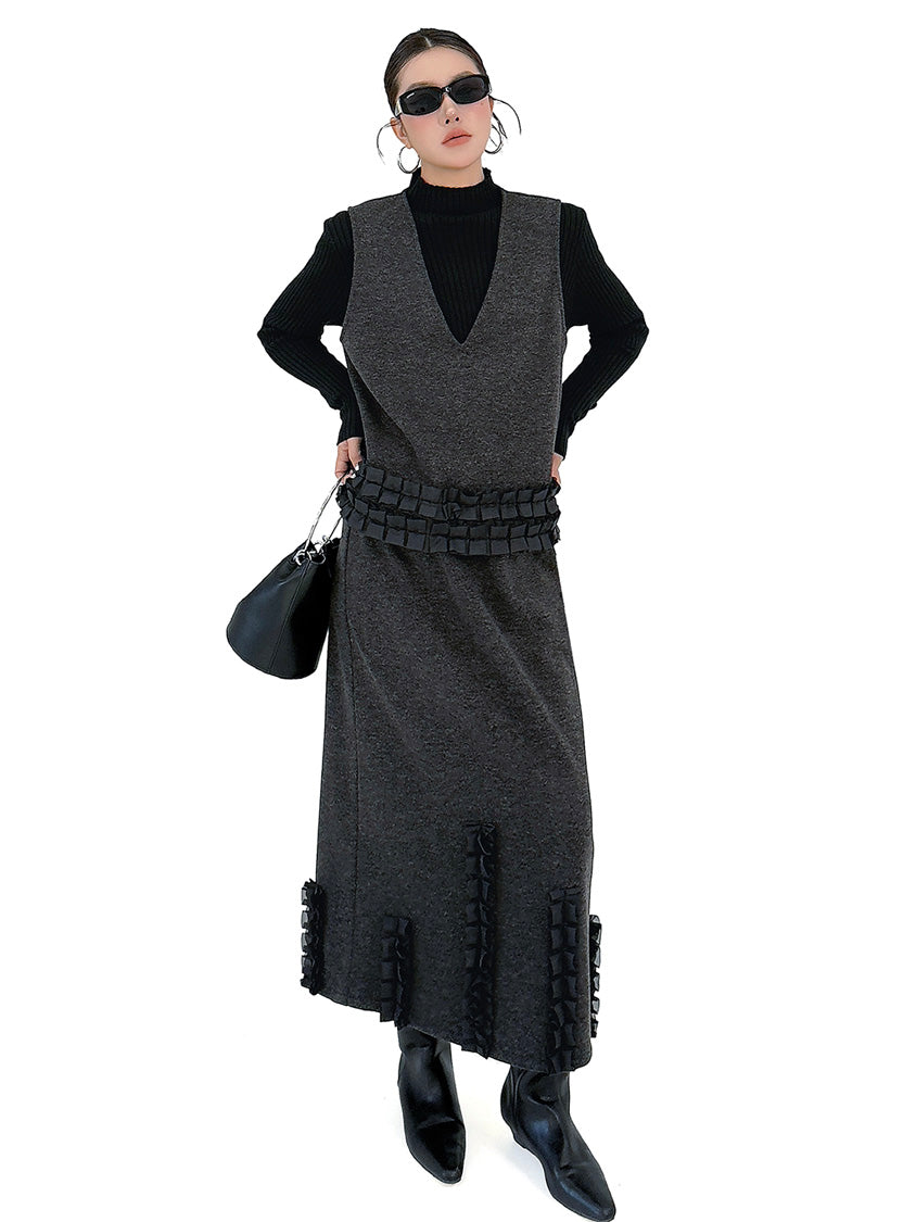 フローティングタイドトップ＆スカート