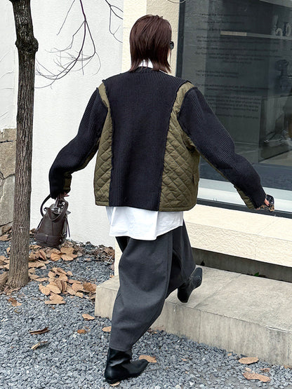 キルトコンビニットジャケット