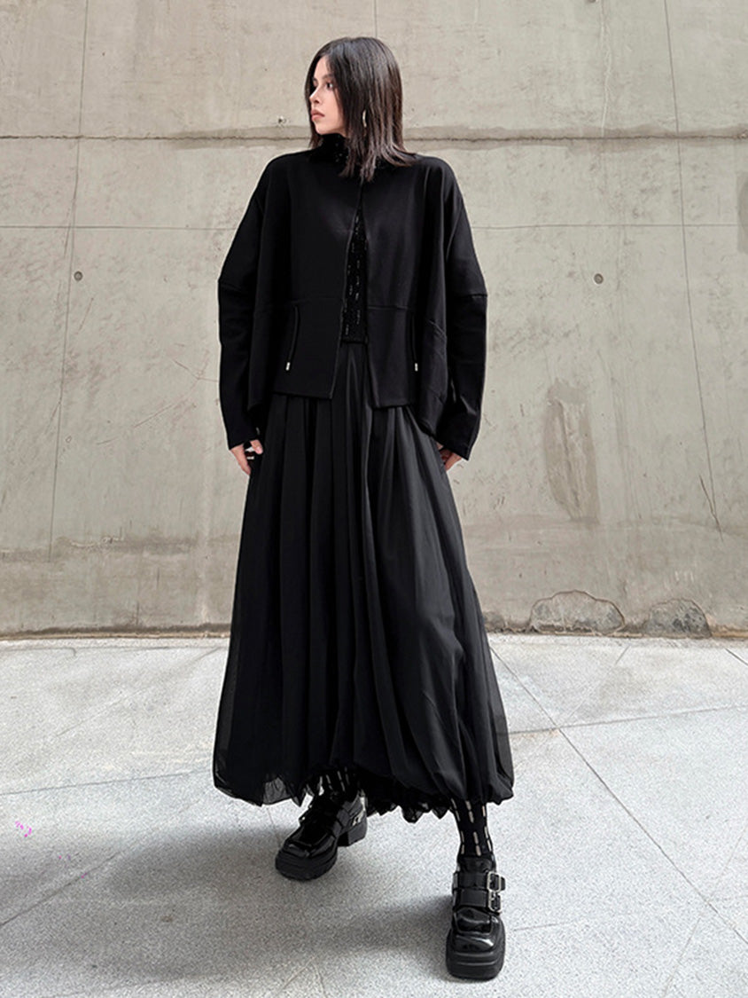 ノクターナルドレープジャケット＆チュールスカートシリーズ