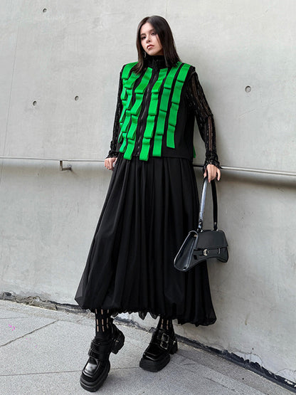 グリーンストラップベスト＆メッシュスカートシリーズ
