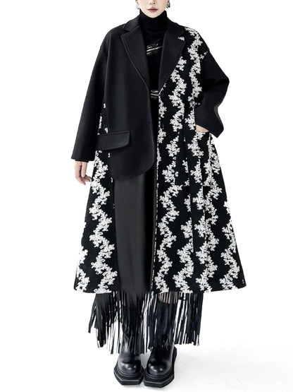 フローラルコントラストコート