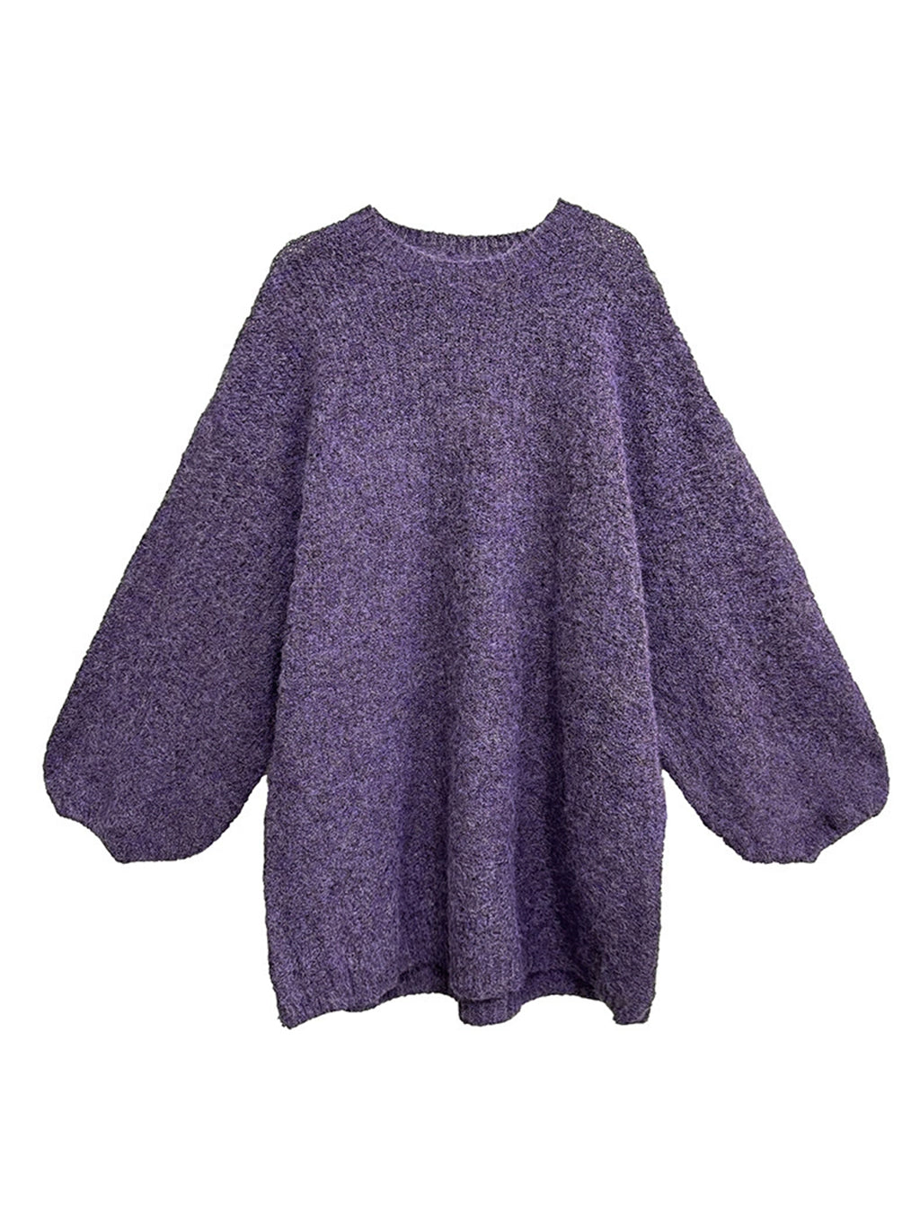 モヘアタッチボリュームスリーブトップス