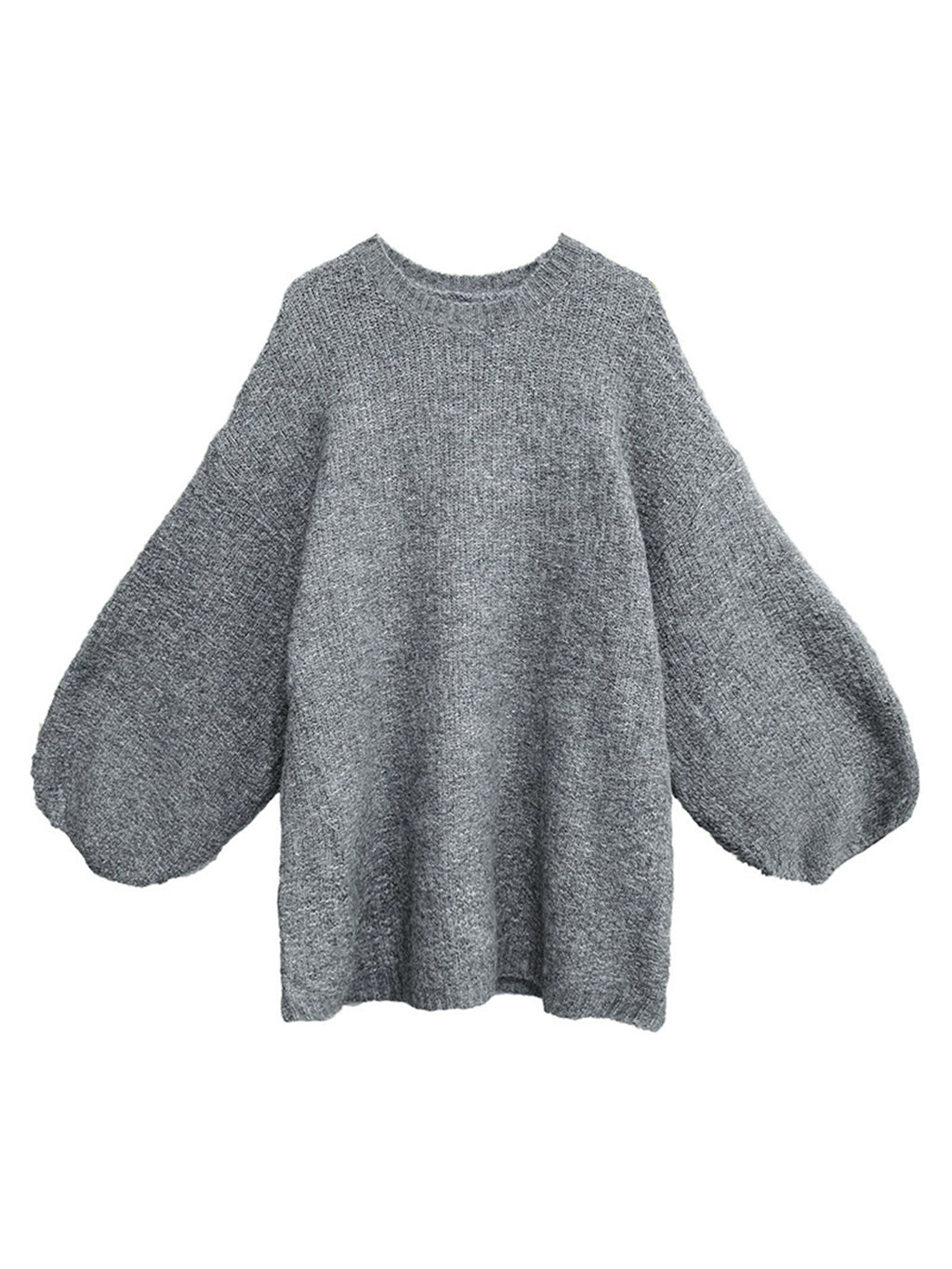 モヘアタッチボリュームスリーブトップス