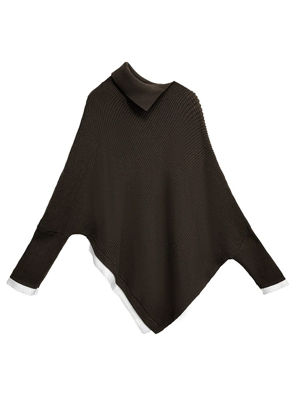 ハイネックケープニットトップ