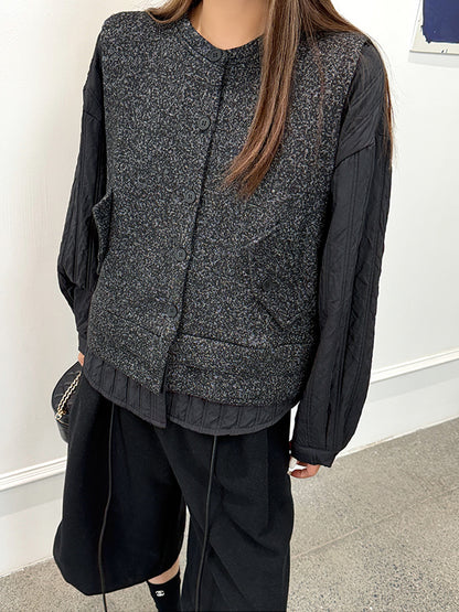 ミックステクスチャープレーントップ